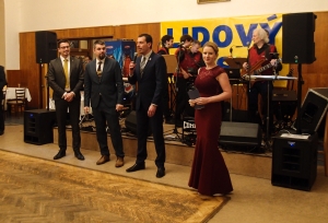 Lidový ples, Česká Třebová, sál na Horách 10.2.2024